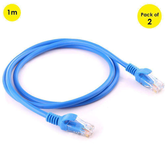 AMZER Cat5e Network Ethernet Patch Cable - Blue